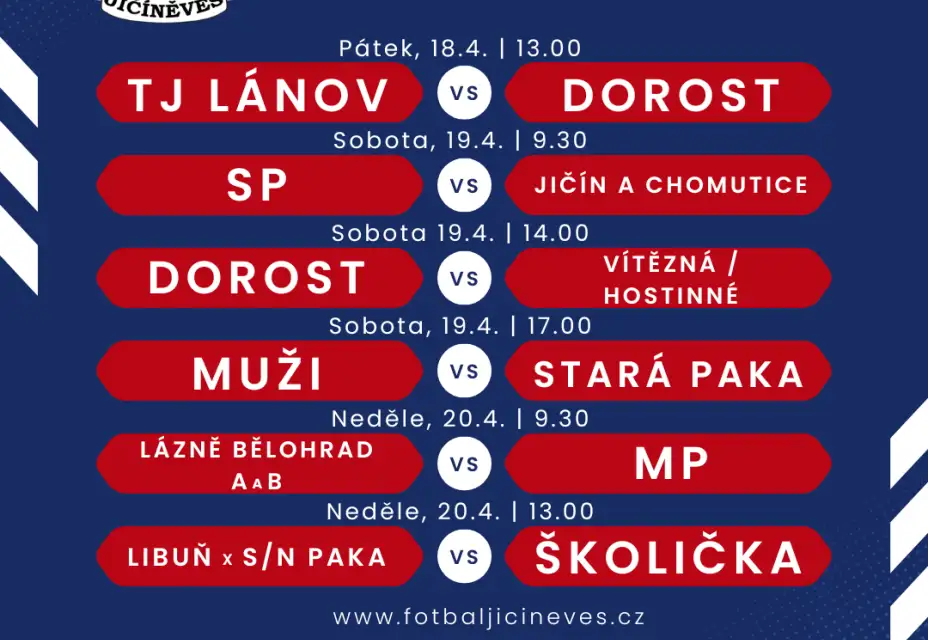 Pozvánka na zápasy